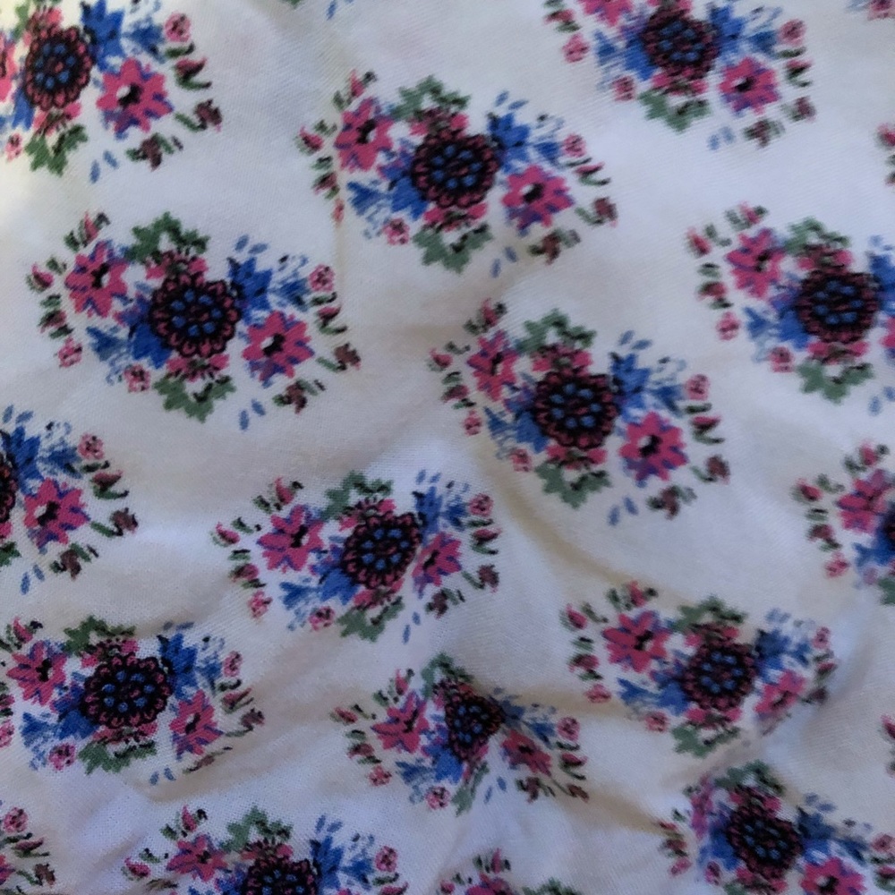 Floral print romper